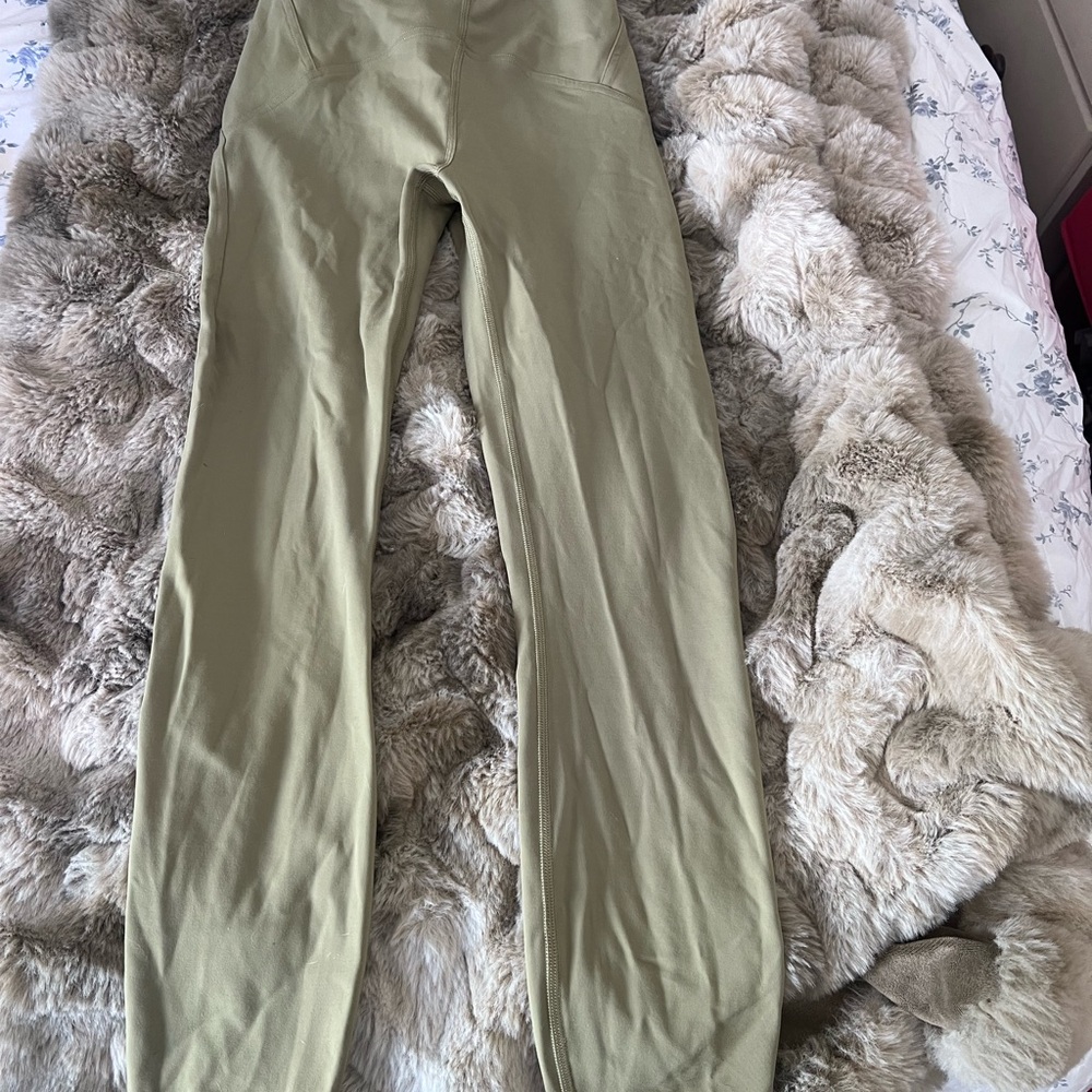 lululemon athletica Olive Green Leggings